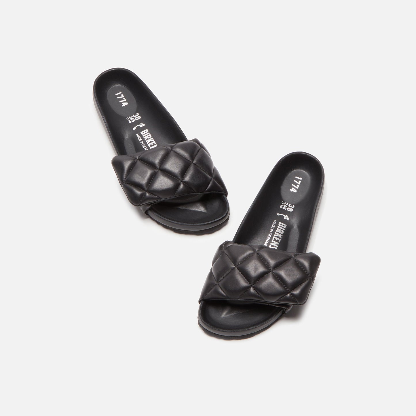 Birkenstock 1774 WMNS Sylt Padded Leather Azalea - Black