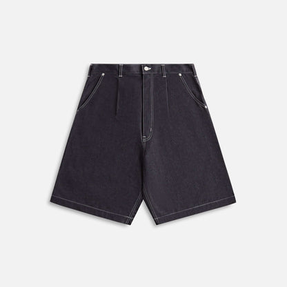 CDG Homme Cotton Nylon Twill Shorts - Navy / White