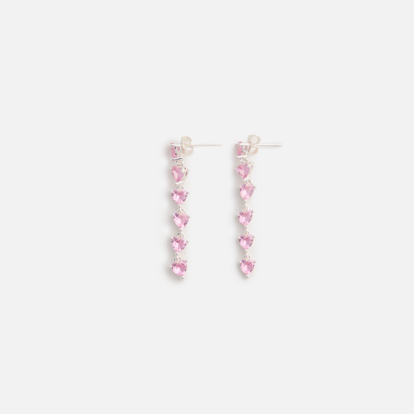 Crystal Haze Be My Valentine Earring - Pink