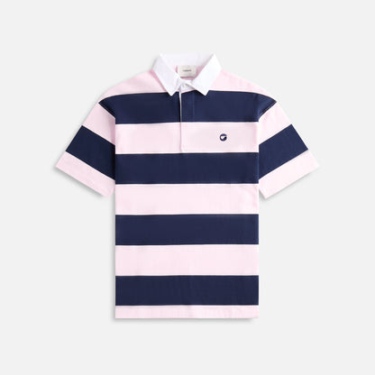 Coperni Striped Polo Top - Navy