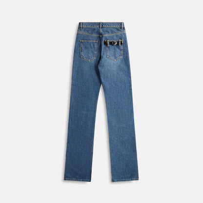 Coperni Straight Leg Denim Pants - Blue Vintage