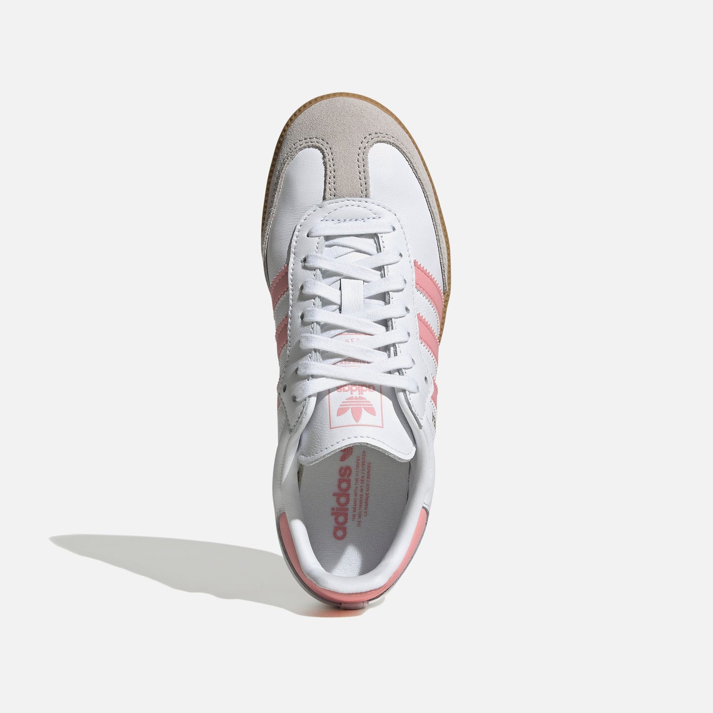 adidas Junior Samba OG - White / Semi Pink Spark / Gum