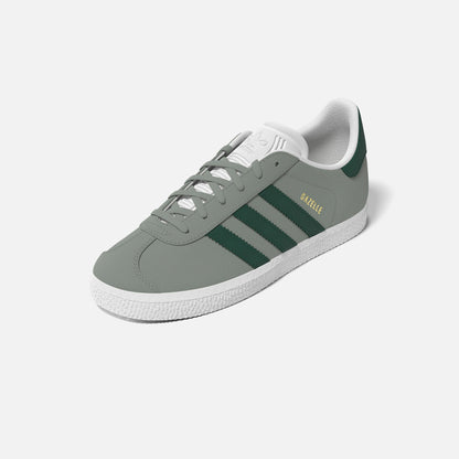 adidas GS Gazelle - Silver Green / Collegiate Green / White