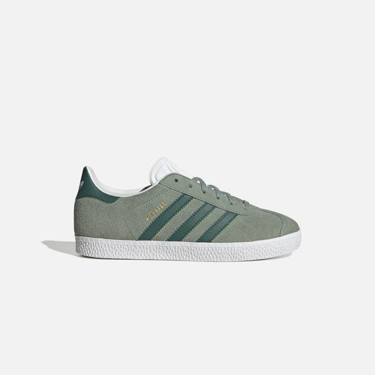 adidas GS Gazelle - Silver Green / Collegiate Green / White