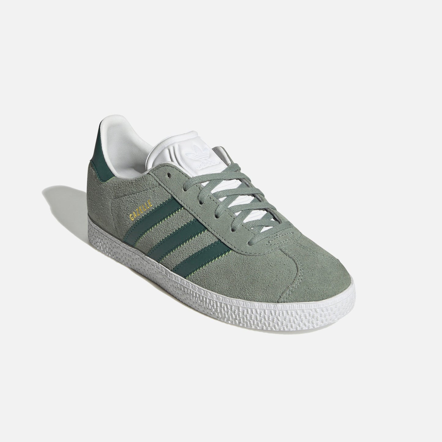 adidas GS Gazelle - Silver Green / Collegiate Green / White