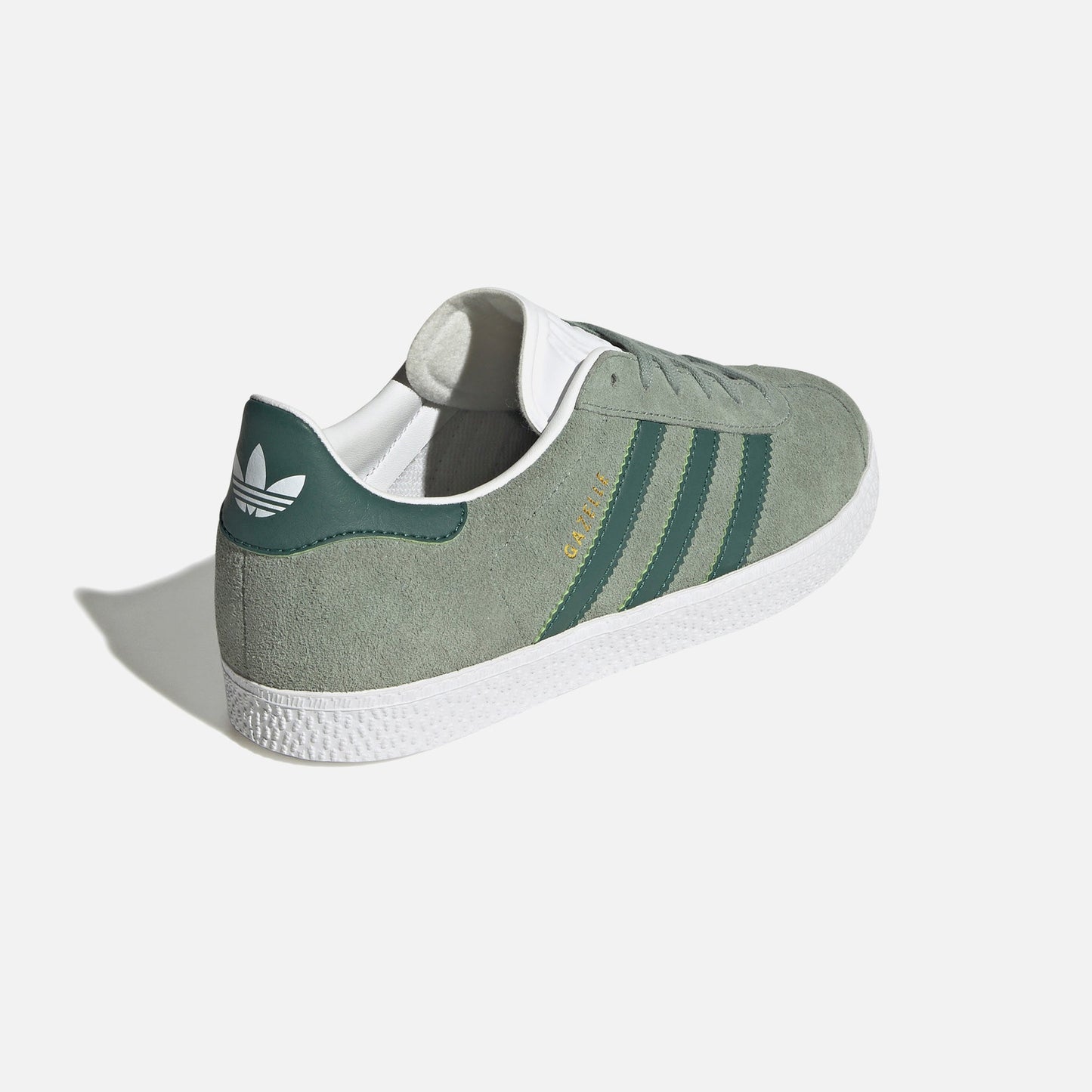 adidas GS Gazelle - Silver Green / Collegiate Green / White