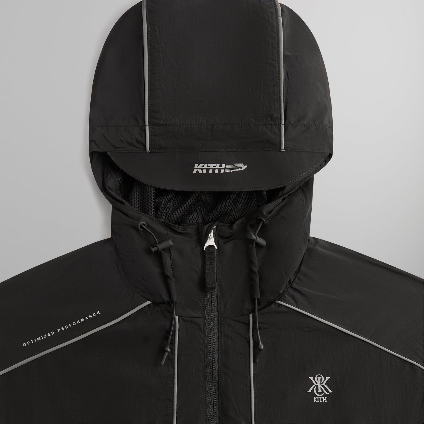 Kith Nylon Bolt Shell Jacket - Black