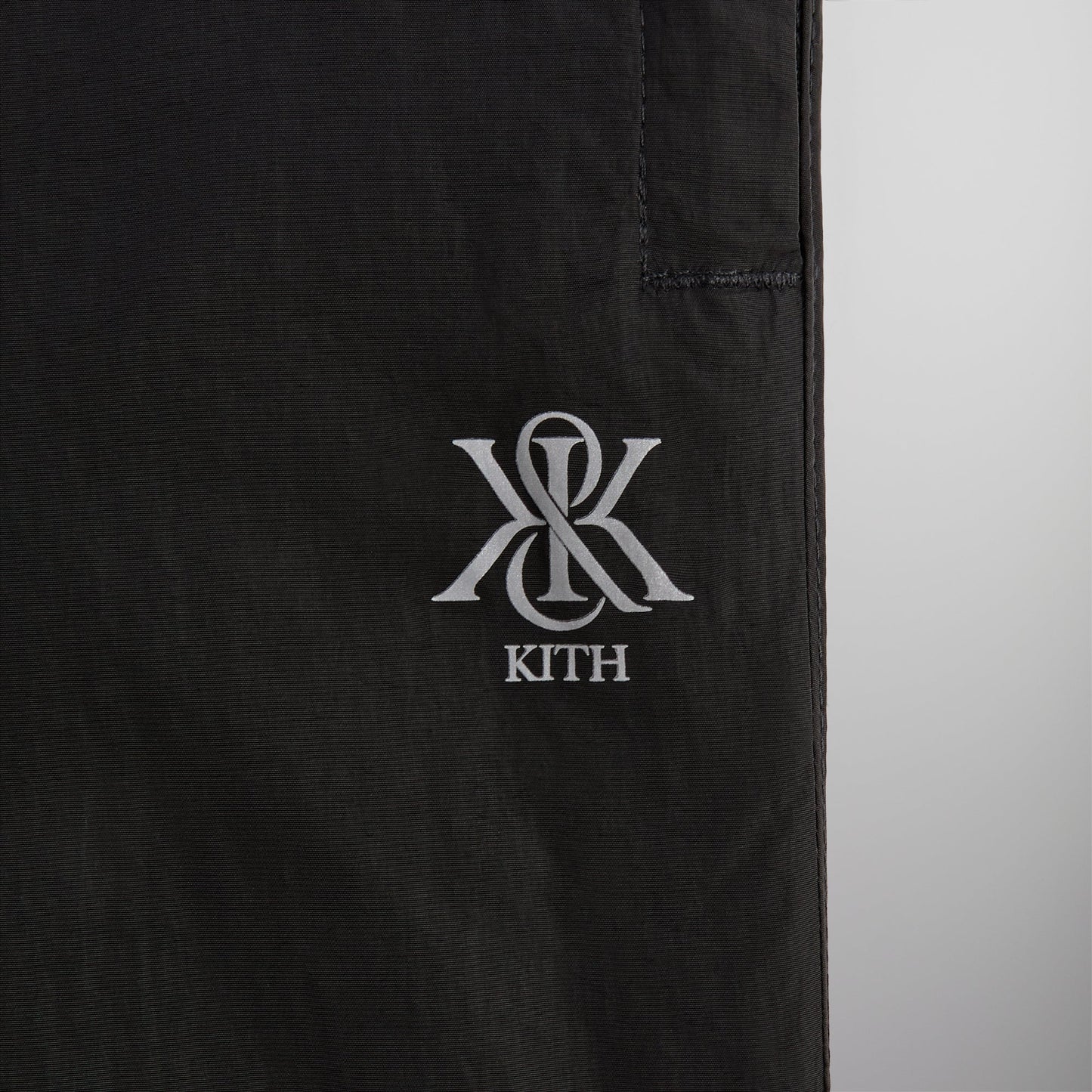 Kith Seamed Nylon Bolt Pant - Black