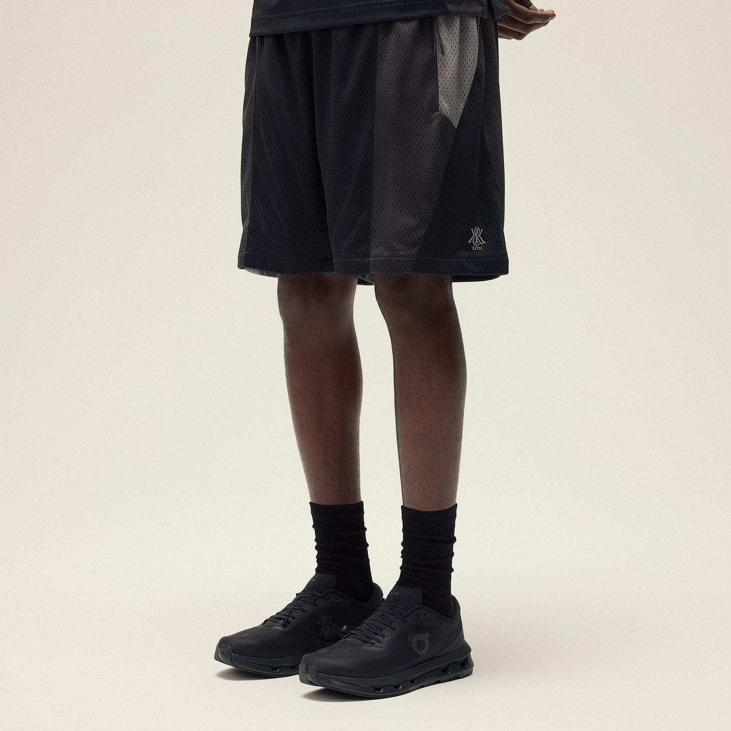 Kith Harden Panelled Mesh Short - Black