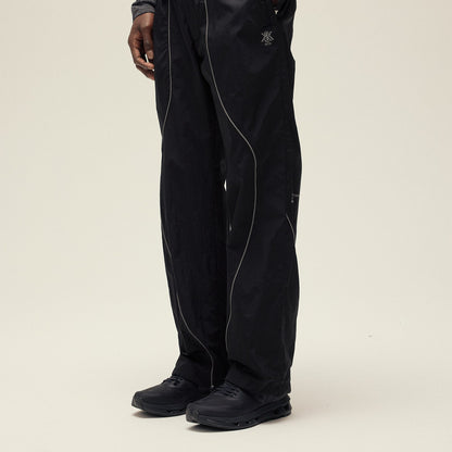 Kith Seamed Nylon Bolt Pant - Black