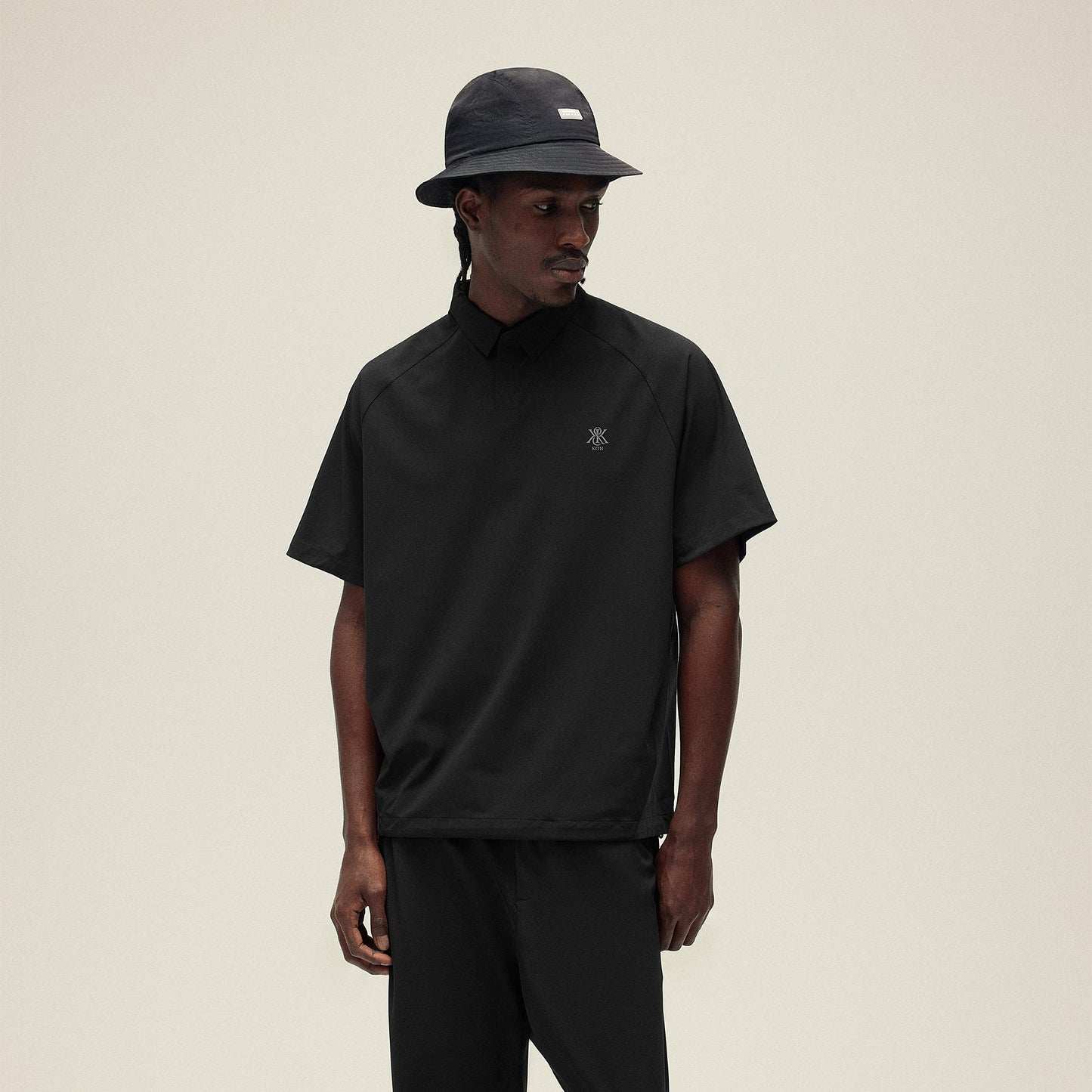 Kith Short Sleeve Honors Polo - Black