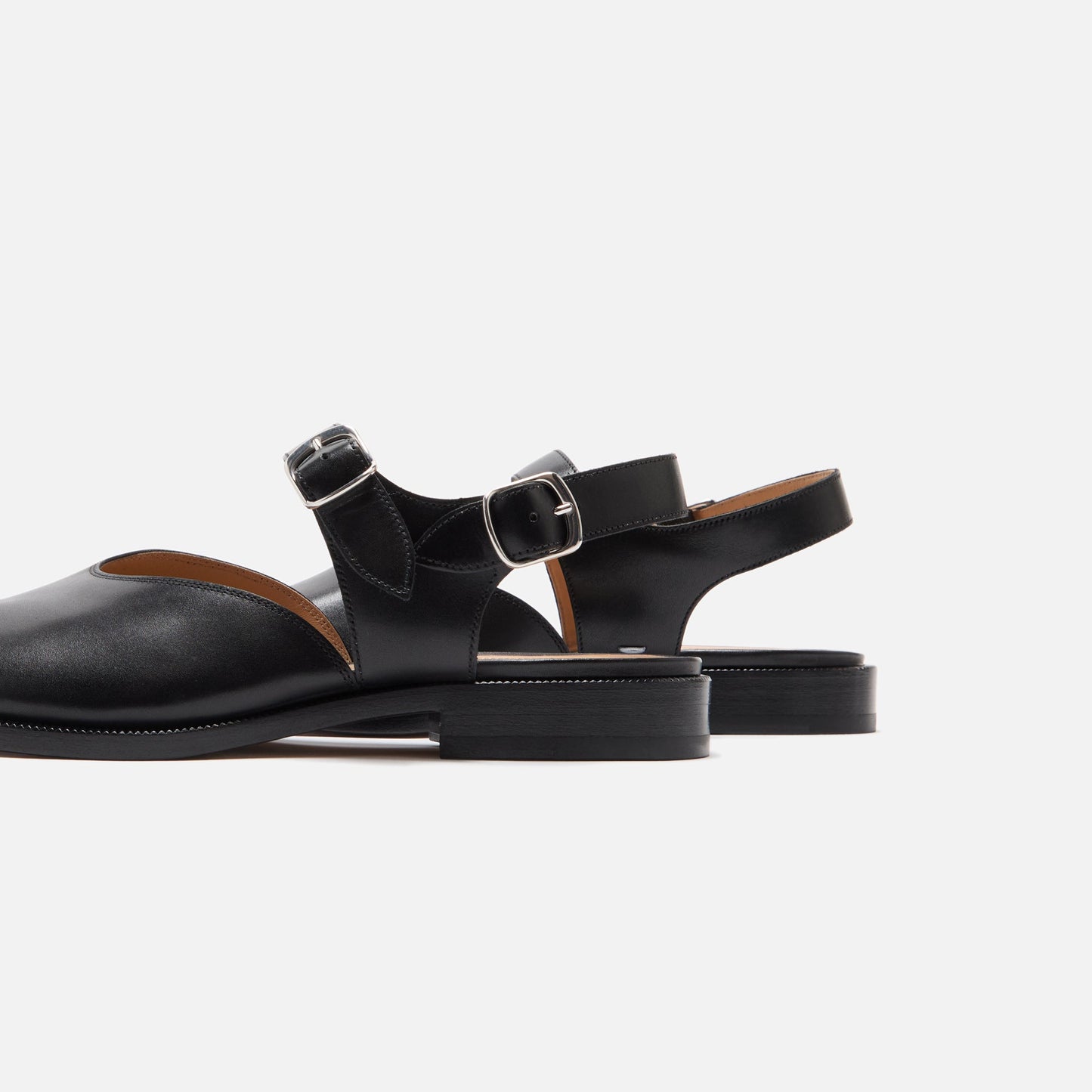 Maison Margiela Tabi Sandals MM Box - Calf Black