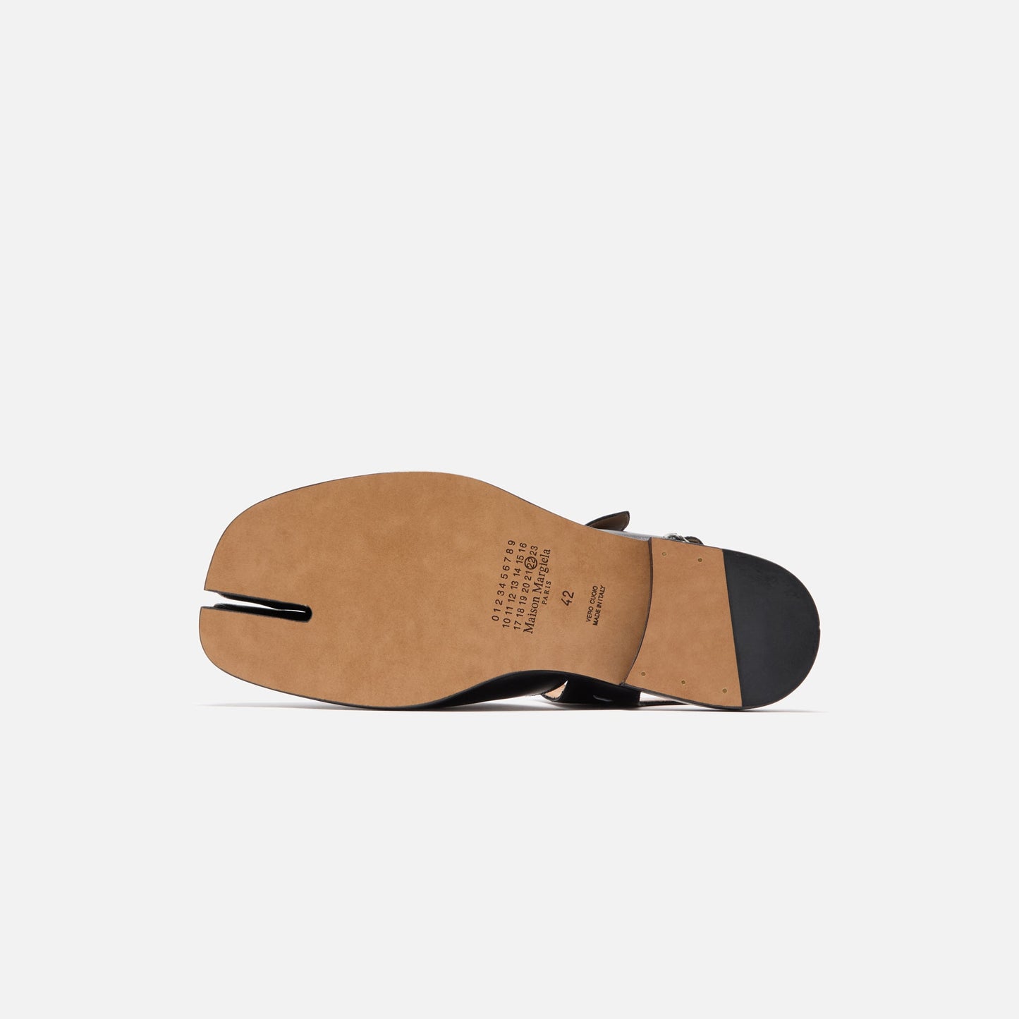 Maison Margiela Tabi Sandals MM Box - Calf Black