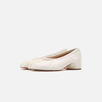 Maison Margiela Tabi Ballerina H30 - White Pearly