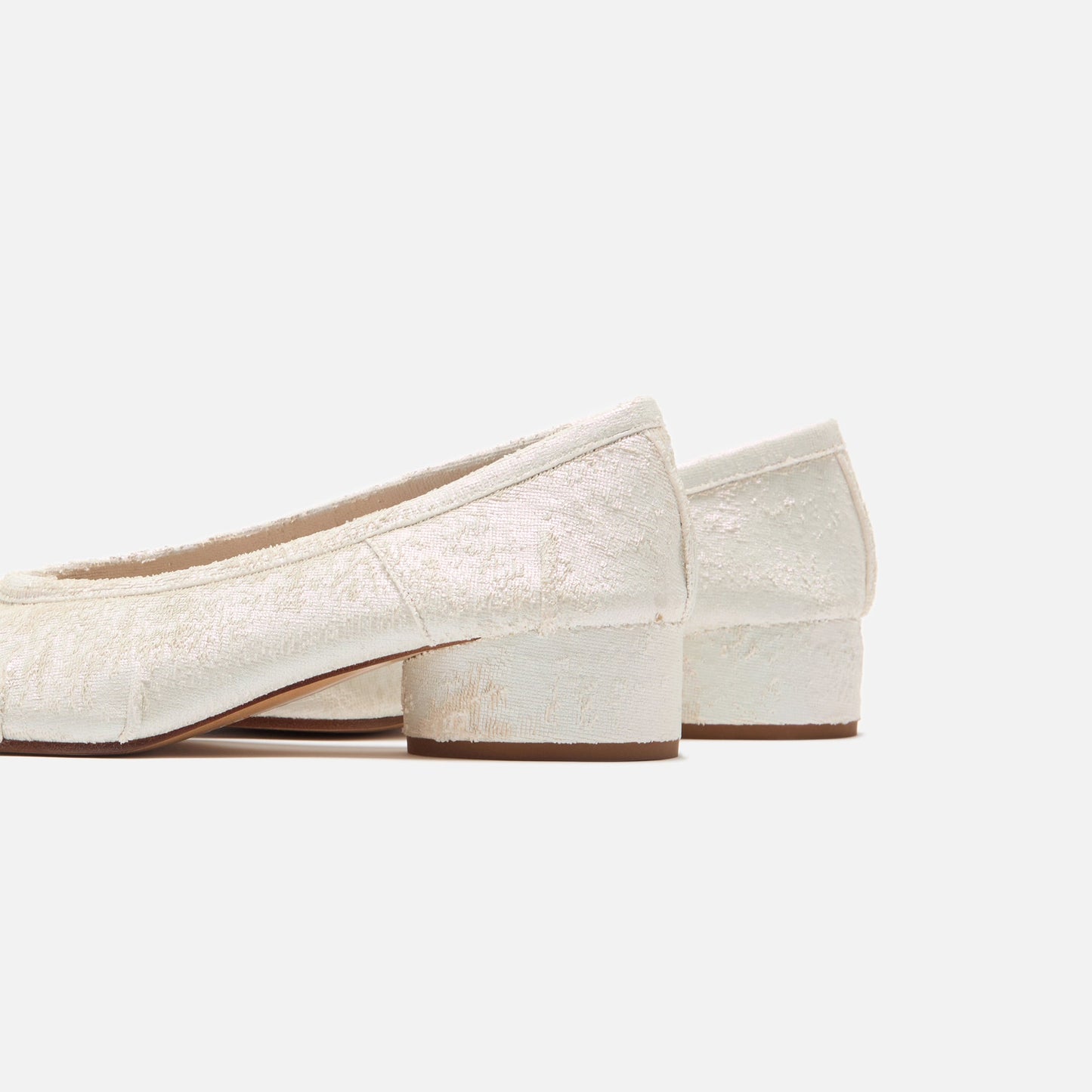 Maison Margiela Tabi Ballerina H30 - White Pearly