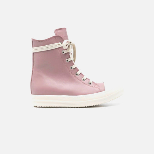 Rick Owens WMNS Sneaker High - Dusty Pink / Milk