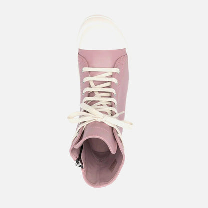 Rick Owens WMNS Sneaker High - Dusty Pink / Milk