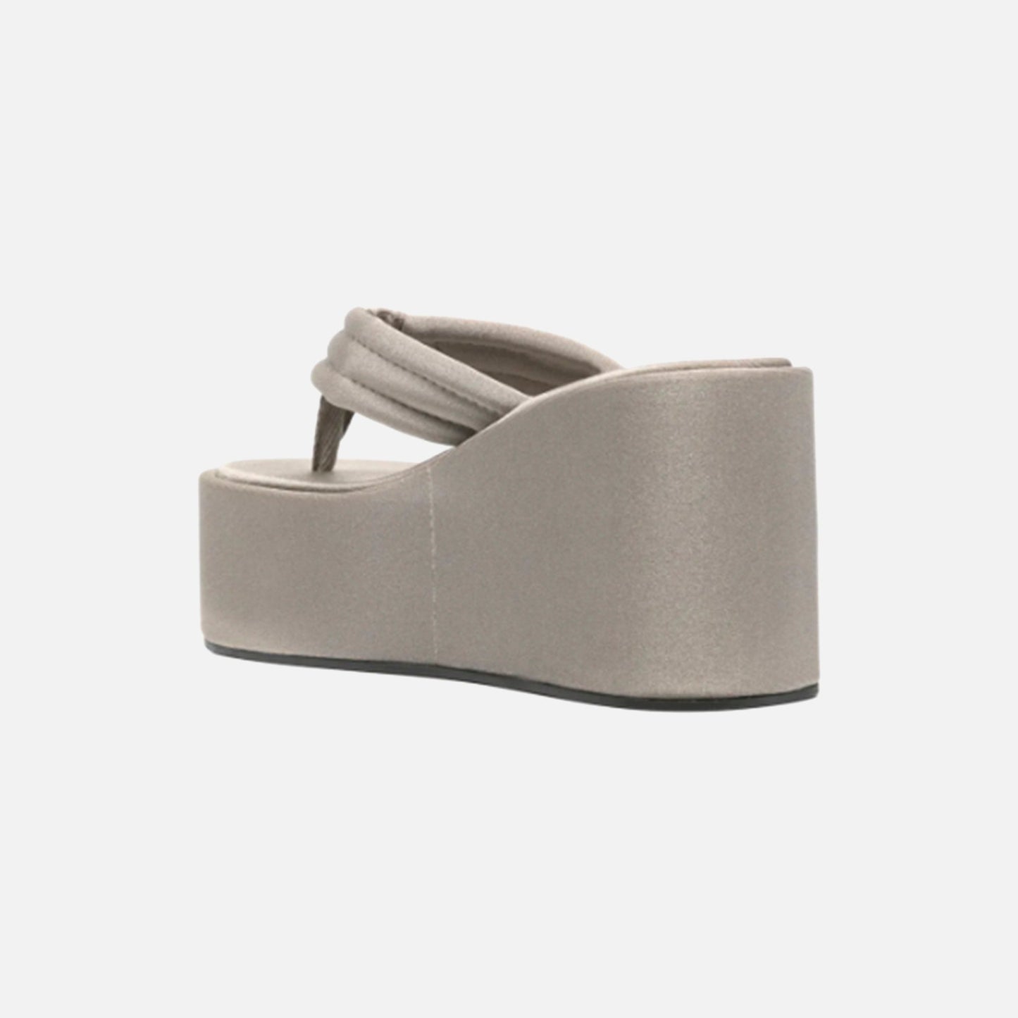 Coperni Branded Wedge Sandal - Grey