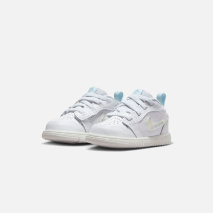 Jordan TD Air Jordan 1 Low Alt Se - White / Ice Blue / Summit White