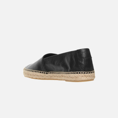 Saint Laurent Espadrille 20 YSL Embroidered - Nero