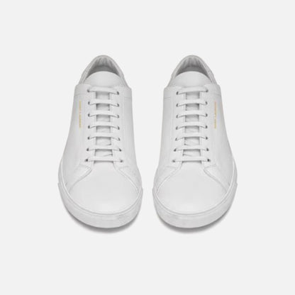 Saint Laurent Andy Low Top SL Sneaker - Optique White